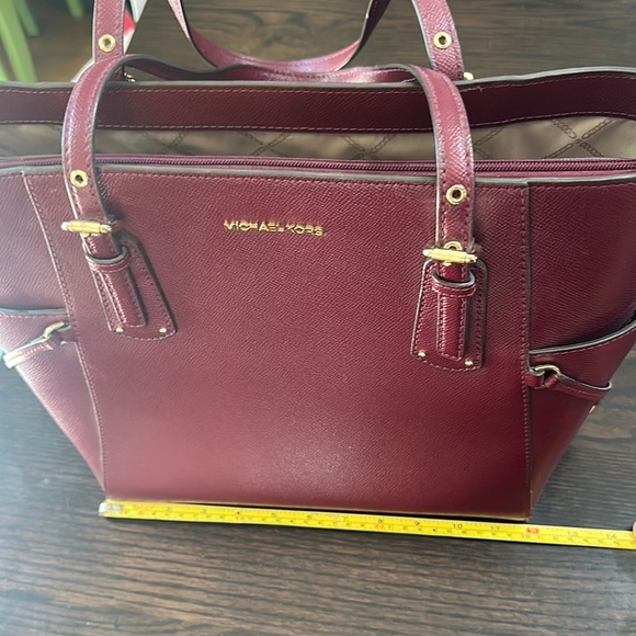 Michael Kors Red Voyager Tote